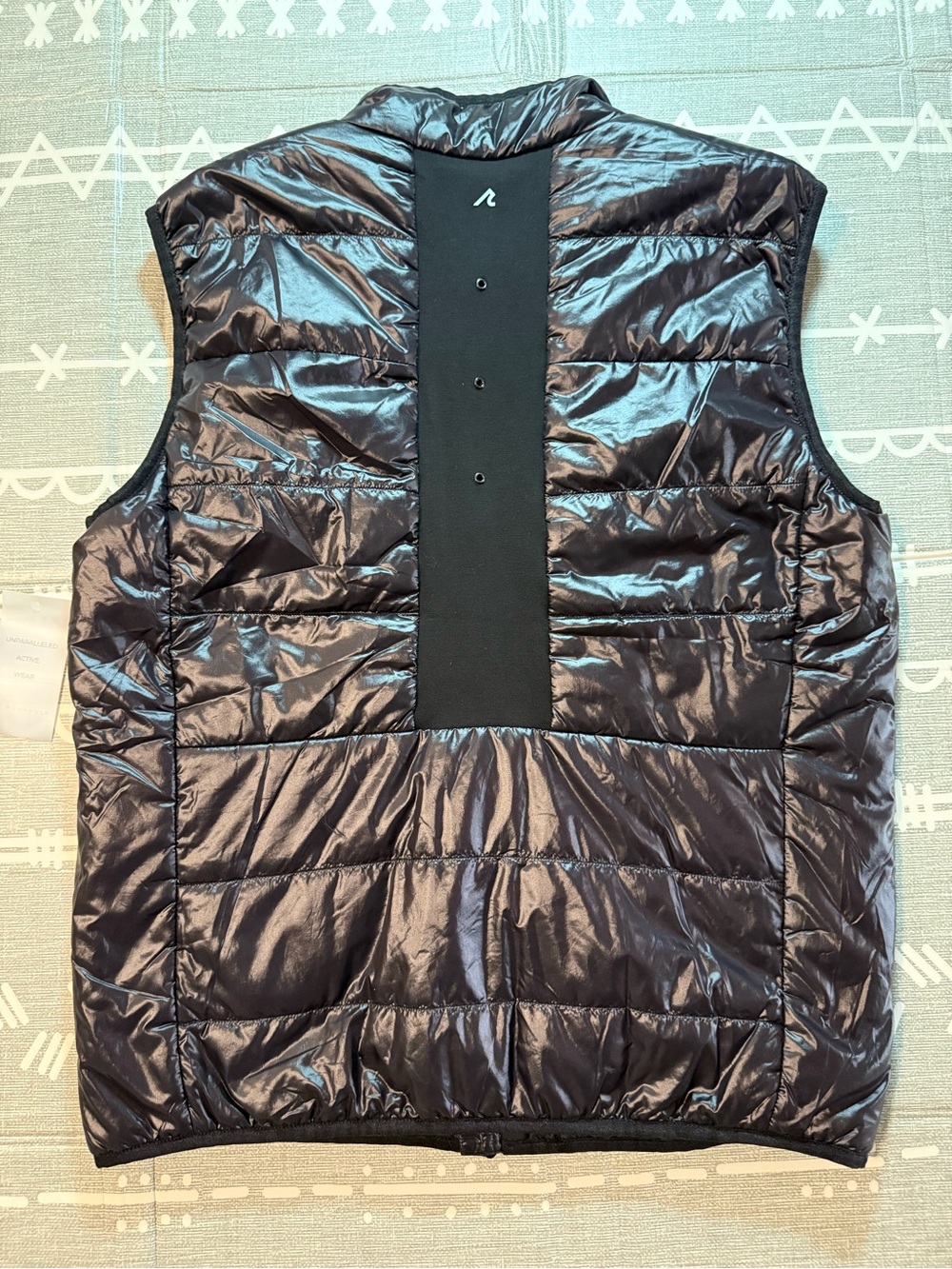 REDVANLY Mens Bolton Lightweight Puffer Golf Vest Black Size Large NWT - Picture 7 of 7